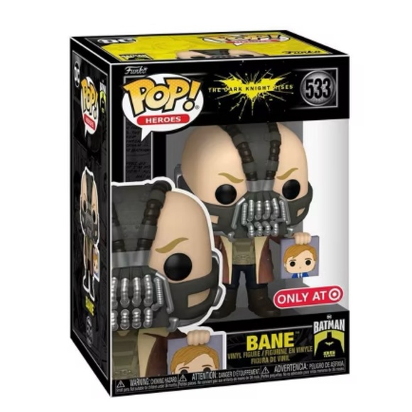 Funko POP! Heroes: The Dark Knight Rises Bane Vinyl Figure (Target Exclusive) - Picture 1 of 7